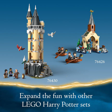 LEGO Harry Potter Hagrid’s Hut: An Unexpected Visit, Toy House for 8 Plus Year Old Kids, Boys & Girls, Includes Dragon and Dog Figures plus 5 Character Minifigures Incl Hermione & Ron, Gift Idea 76428