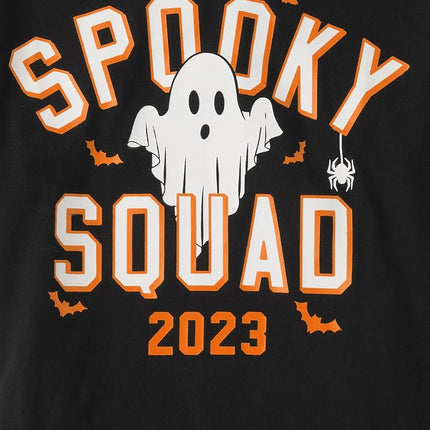The Children's Place Kids' Short Sleeve Halloween Graphic T-Shirt, Spooky Squad, XX-Large
