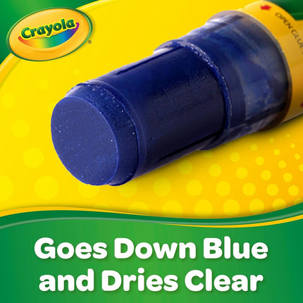 Crayola BINNEY & SMITH / CRAYOLA Washable Glue Stick, .3oz, Stick, 12 per Pack