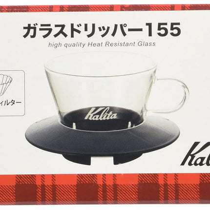 Kalita Wave Dripper 155 series glass [1-2 person] # 05045 (japan import) by Kalita (Carita)