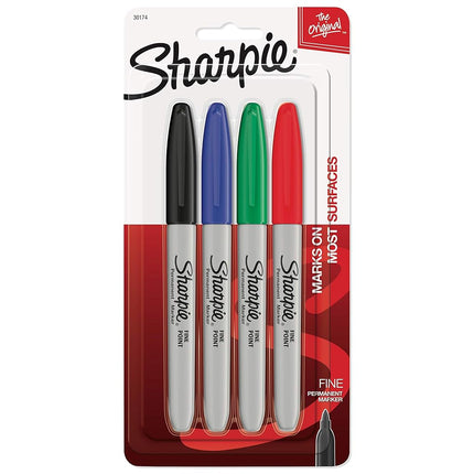 Sharpie Permanent Markers, Fine Point
