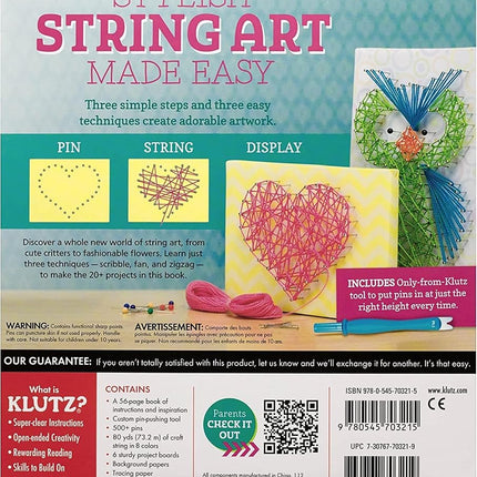 String Art: Turn string and pins into works of art