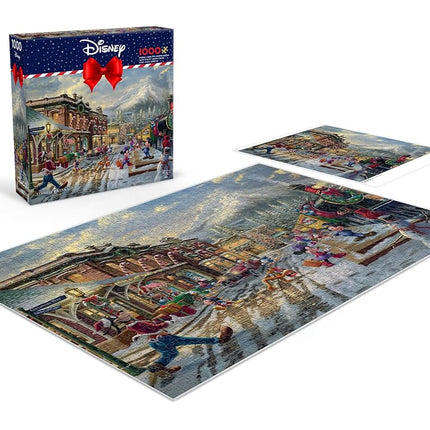 Ceaco - Thomas Kinkade - Holiday - Candy Cane Express - 1000 Piece Jigsaw Puzzle