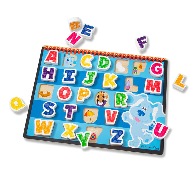 Melissa & Doug Blue's Clues & You! Wooden Chunky P