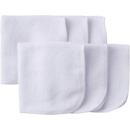 Gerber 6 Count Washcloth, White