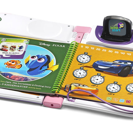 LeapFrog Leapstart Activity Book 3D Pixar Math in Action with Listening Skills