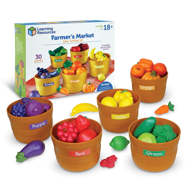 Learning Resources Farmers Market Color Sorting Se