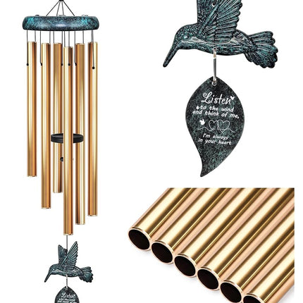 Sympathy Wind Chimes for Outside Deep Tone, Memori