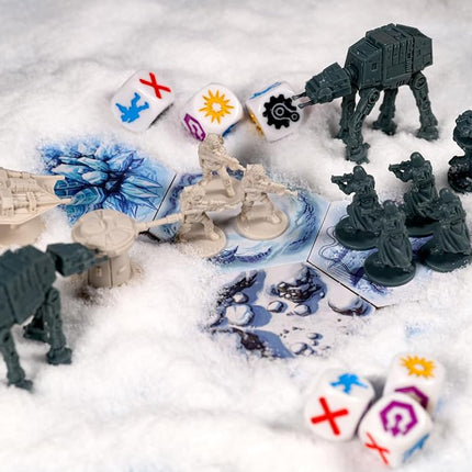 Asmodee | Days of Wonder | Star Wars Battle of Hoth | Board Game with Campaign Mode | 2-4 Players, Ages 8+
