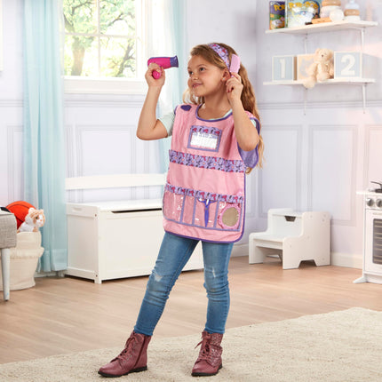 Melissa & Doug — Set de disfraz de peluquera (empaque ecológico)