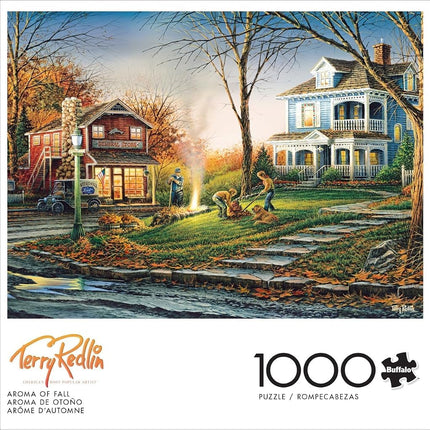 Buffalo Games - Terry Redlin - Aroma of Fall - 1000 Piece Jigsaw Puzzle for Adults -Challenging Puzzle Perfect for Game Nights - Finished Size is 26.75 x 19.75