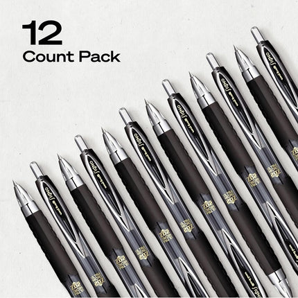 uniball 207 Signo Gel Ultra Micro Gel Pen, Retractable, Extra-Fine 0.38 Mm, Black Ink, Smoke Barrel