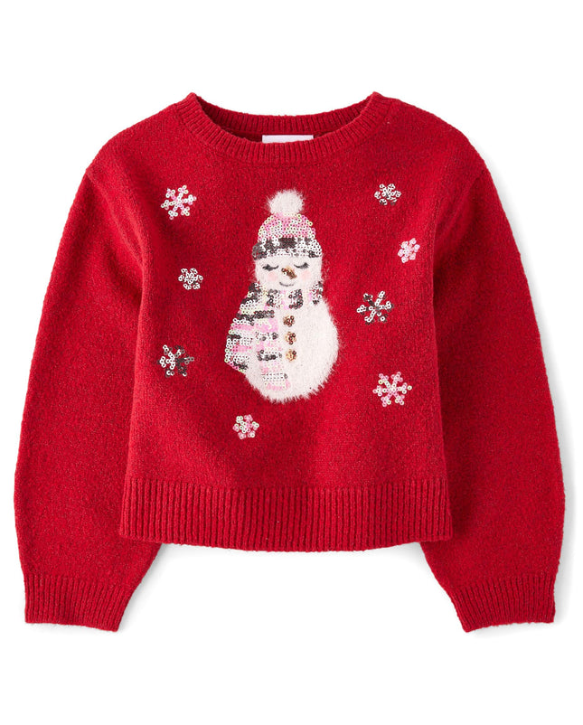 The Children's Place Girls' Long Sleeve Crew Neck 
