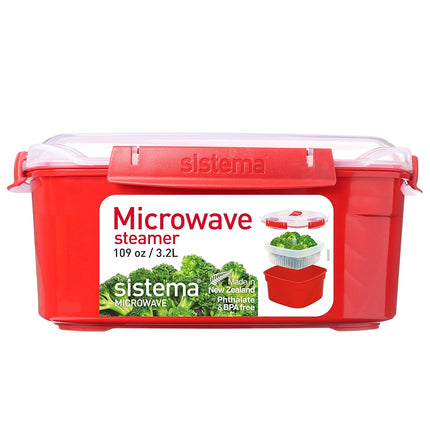 Sistema Microwave 3.2L Large Microwave Steamer, Re