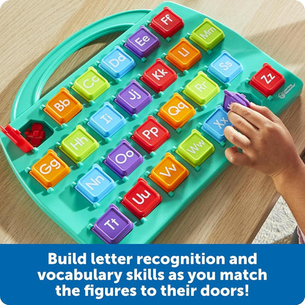 Learning Resources Lift-a-Letter Alphabet Board, ABC Learning Set Ages 3+