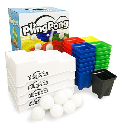 Buffalo Games PlingPong- The Fast-Paced Ping Pong Game of Skill, Luck and Strategy