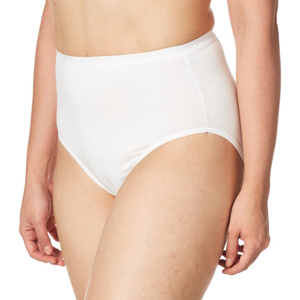 Bali Women's Full Fit Cotton Stretch Hi-Cut Panty,