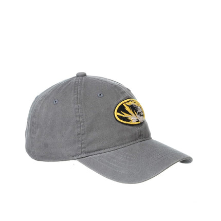 ZHATS NCAA Missouri Tigers Mens Adjustable Scholarship Hat Charcoal, Missouri Tigers Charcoal, Adjustable