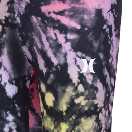Hurley Girls' Leggings, Multi/Black, S