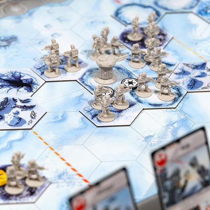 Asmodee | Days of Wonder | Star Wars Battle of Hoth | Board Game with Campaign Mode | 2-4 Players, Ages 8+