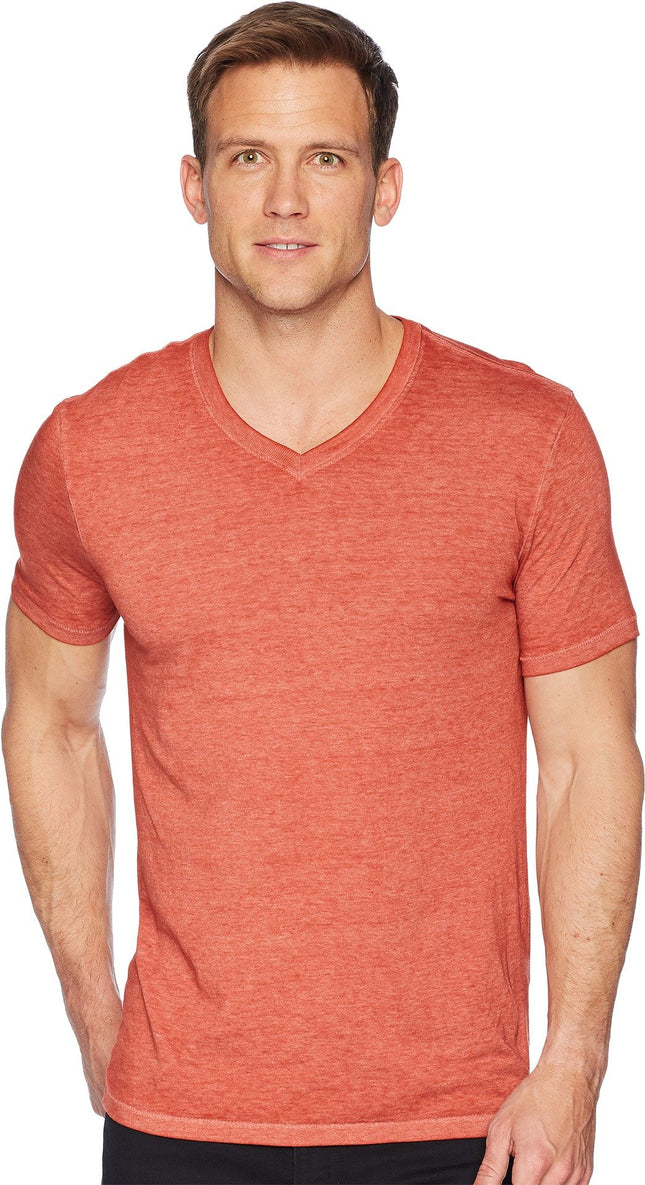 Lucky Brand Men's Venice Burnout V-Neck Tee Shirt 