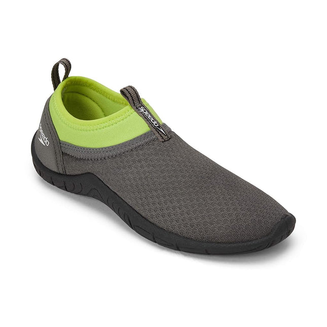 Speedo Unisex-Child Water Shoe Tidal Cruiser Kids Grey Size: 1 Big Kid
