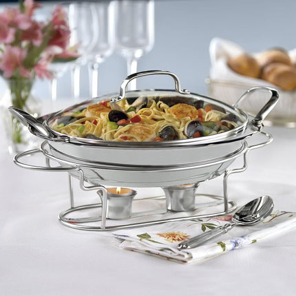 Cuisinart 7BSR-28 Stainless 11-Inch Round Buffet Servers