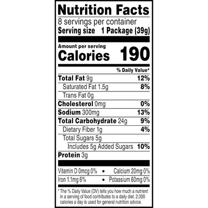 Keebler Cracker Sandwiches To Go - Toast & Peanut Butter - 1.38 Oz - 8 Ct