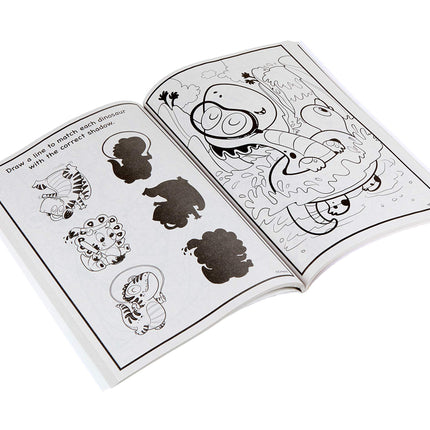 Cahier de coloriage de dinosaures Crayola, 96 pages à colorier, pour les 3, 4, 5 et 6 ans