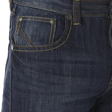 Wrangler Men's 20X No. 42 Vintage Boot Cut Jean Stretch, River Denim, 38W x 36L