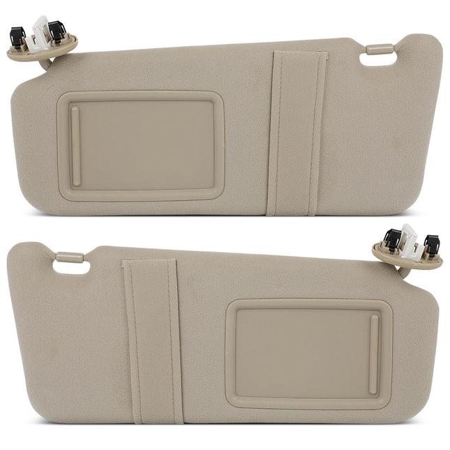 SCITOO A Pair Left and Right Beige Sun Visor Assem