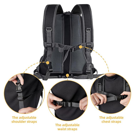 WOYYHO Pet Dog Carrier Backpack, Ventilated Small Dog Front Backpack