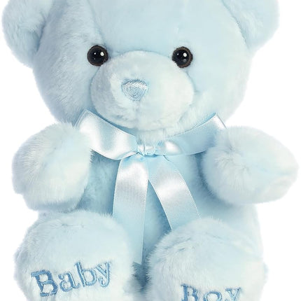 Aurora Plush Baby 10 inches Comfy Blue Baby Boy Bear