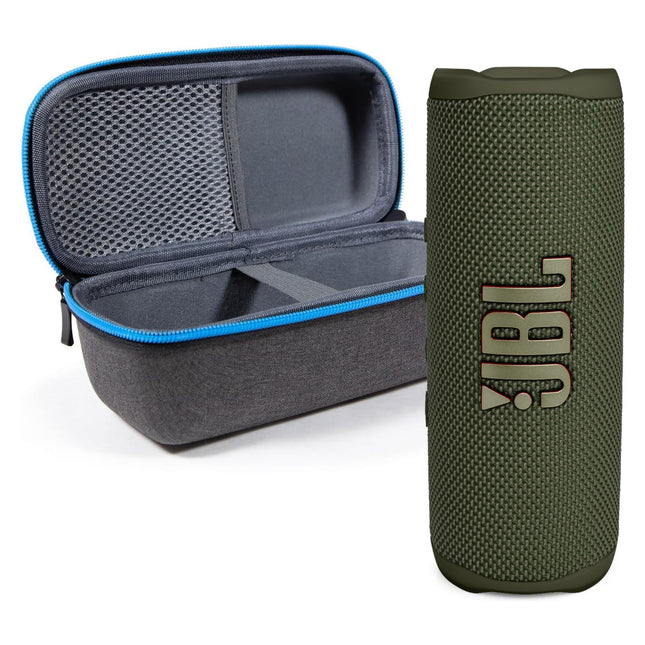 JBL Flip 6 (Green) + Bundle with divvi! Protective