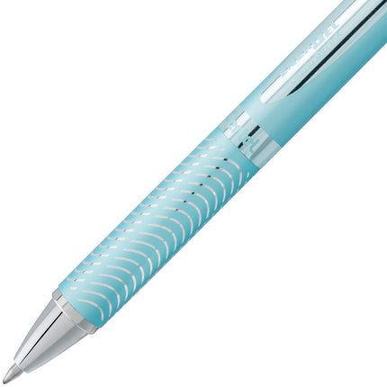 Bolígrafo de gel EnerGel® Alloy RT, punto mediano, 0,7 mm, cuerpo turquesa, tinta negra