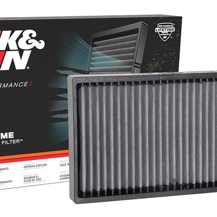 K&N LIFETIME Cabin Air Filter: Premium, Washable, Clean Air for your Cabin: Compatible with 2014-2024 Maserati: Ghibli, Levante, Quarttroporte, VF2067