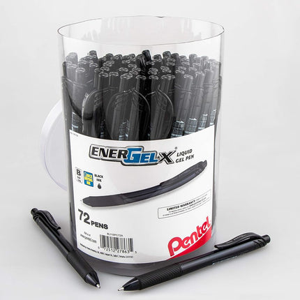 Pentel EnerGel-X Retractable Gel Pen, (1.0mm) Bold