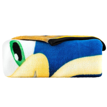 Couverture en micro-raschel super douce Franco Kids, 117 cm x 152 cm, Sonic The Hedgehog, Anime