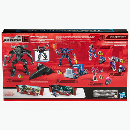 Transformers Toys Studio Series Revenge of The Fallen 15th Anniversary Autobot Multipack, Optimus Prime, Jetfire, Chromia, Elita-1, Arcee, 5 Action Figures, Ages 8+ (Amazon Exclusive)