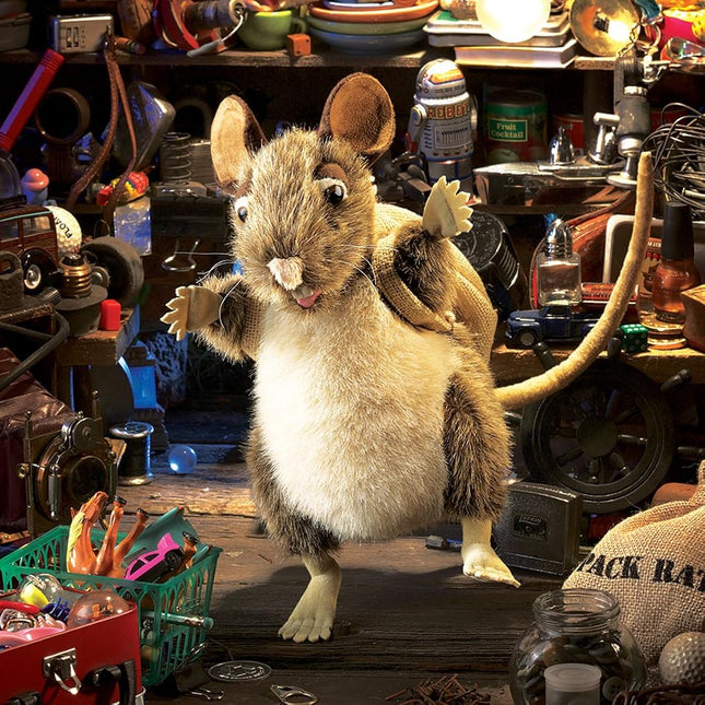 Folkmanis Puppets 2847 Pack Rat Hand Puppet, Brown