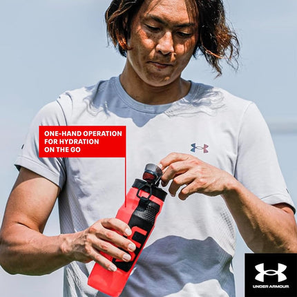 Under Armour 32oz Playmaker Squeeze Clear