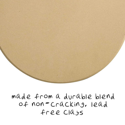 Old Stone Pizza Kitchen Round Pizza Stone for Oven and Grill, 16-Inch