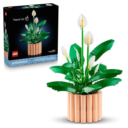 LEGO Botanicals Peace Lily - Artificial Potted Pla