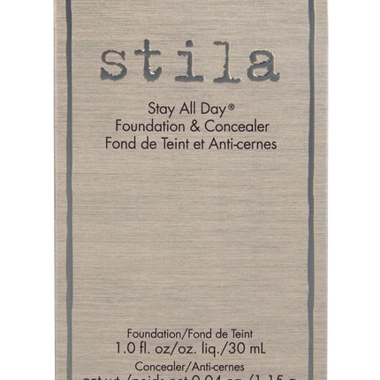 Stila Cosmetics Stila Stay All Day Foundation and Concealer - 12 Caramel for Women - 1 oz Makeup, 29.57 millilitre
