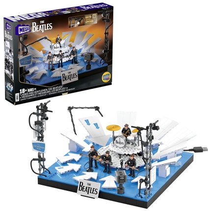 MEGA The Beatles Building Set with 681 Pieces, 4 P