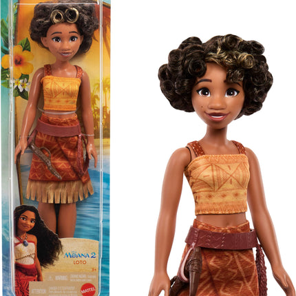 Mattel Disney Moana 2 Loto Fashion Doll with 2 Acc