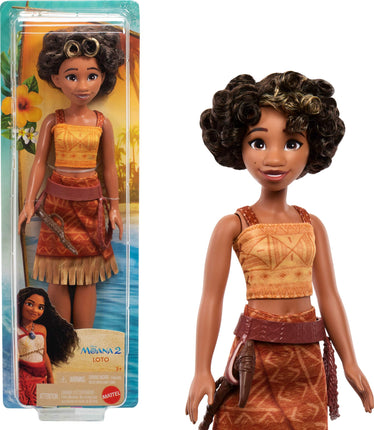 Mattel Disney Moana 2 Loto Fashion Doll with 2 Acc