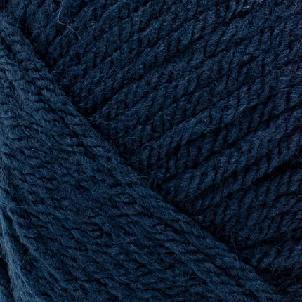Lion Brand Yarn 860-110 Vanna's Choice Wool 3 Balls Navy Blue