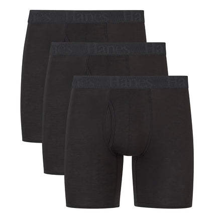 Hanes Men's Originals Boxer Briefs & Trunks, Super