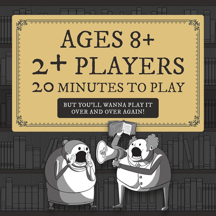 Exploding Kittens Really Loud Librarians Board Game